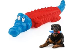 petizer Dog Toys for Aggressive Chewers, Dog Teething Chew Toy, Tough Rubber Nylon Chew Toy,IndestructibleToy for Medium & La