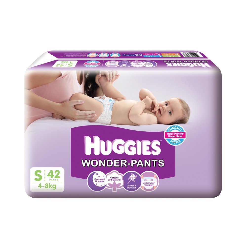 huggies wonder pants small size diapers