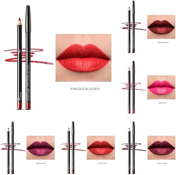 Luotuo Rouge à Lèvres Matensemble De Crayon à Lèvrescrayon