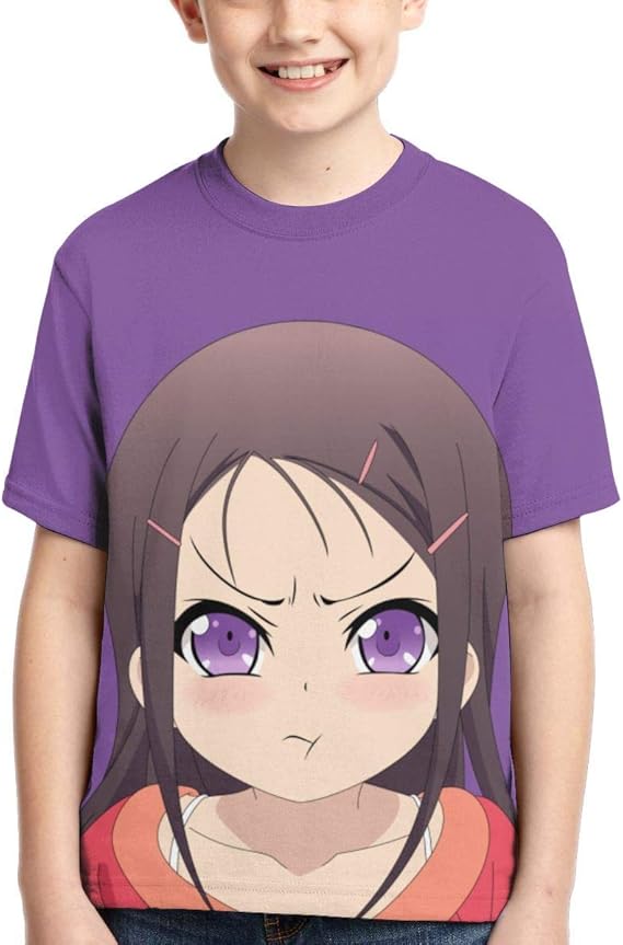 Amazon Co Jp 人気新品シャーロット 乙坂 歩未 青少年tシャツ 限定原宿系tee トップス Chic 中学生 機能運動服 男女兼用 子供用 半袖の丸首上着 二次元花柄 日常カスタム両面カラー印刷 卒業式 プレゼント Xs 服 ファッション小物