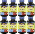 Nature Made Fish Oil 1000mg, 300mg Omega-3, sLBSI Liquid Softgels - 250 Count (8 Pack)