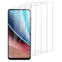 iCsapr 4 Pack Glass Screen Protector Compatible for