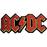 Application AC/DC Logo Patch,Black