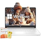 HP 14" Business Laptop Computer, Windows 11 Home 32GB RAM 576GB Storage (64GB eMMC+512GB SD Card), Intel Celeron Quad-core Processor, 1-Year Microsoft Office 365, NLY Earphones, Snowflake White
