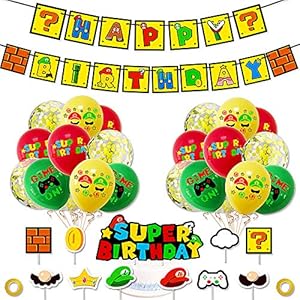 Bestzy verjaardagsfeestdecoratieset luchtballonset feestbenodigdheden voor feestbenodigdheden, decoratieve ballonnen, 34…