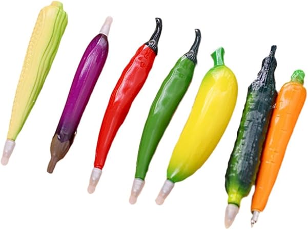サンザリ野菜とフルーツスタイルのペン7本 クリエイティブなボールペン オフィス 学校 文房具 インクペン 署名ペン 子供 ホリデーギフトペン ペン 文房具 オフィス用品 Amazon サンザリ野菜とフルーツスタイルのペン7本 クリエイティブなボールペン オフィス 学校 文房具 インクペン 署名ペン 子供 ホリデーギフトペン ペン 文房具 オフィス用品 Amazon