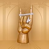 Luckies Gold Rock Hand Headphone Stand | Headset Holder | Mens Desk Accessory view 6