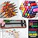 Taotree Professional 72 Colored Drawing Pencils Marco Raffine Art Coloring Pencils Supplies with Portable Canvas Pencil Wrap Pouch for Artist Sketch Drawing Father Day Gift (36 color + Pencil Wrap)