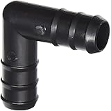 Hydrofarm AAEL50 Active Aqua (10 Pack), 1/2" Elbow Connector, 1/2-Inch, Black
