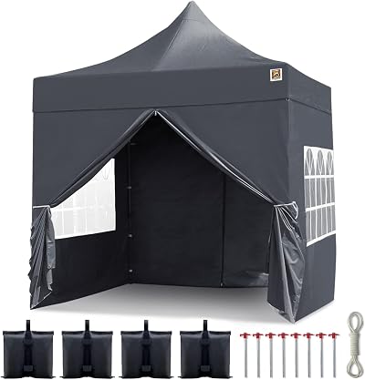 Gorilla Gazebo 2.5x2.5m Pop Up Commercial Grade Waterproof Gazebo