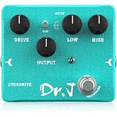 JOYO Tube Overdrive Pedal Vintage Overdrive Pedal with Clear &amp;Transparent Tones for Electric Guitar High-end Edition Dr.J Series (D50)