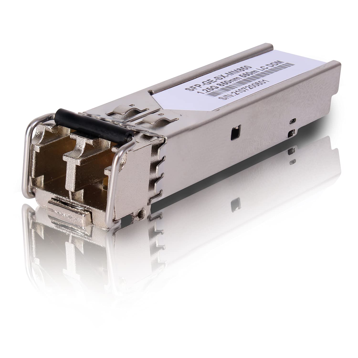 Photo 1 of 1000Base-SX 850nm Multimode SFP LC Transceiver Fiber Module 550 Meters LC MMF-DDM for Cisco GLC-SX-MMD/GLC-SX-MM/SFP-GE-S, Fortinet, Ubiquiti UniFi UF-MM-1G, Mikrotik S-85DLC05D Meraki MA-SFP-1GB-SX