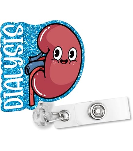 Funny 'Dialysis Squad' Retractable Badge Reel - Nurse & Doctor Gift, ID Holder With 24-Inch Retract - View #10