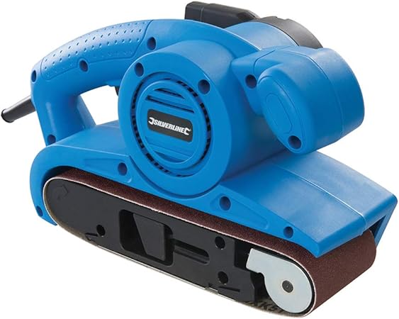 Silverline 631320 Ponceuse A Bande 76 Mm 810 W Amazon Fr Bricolage