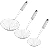 Buy uxcell Stainless Steel Mesh Strainer,Ladle Spider Skimmer Colander