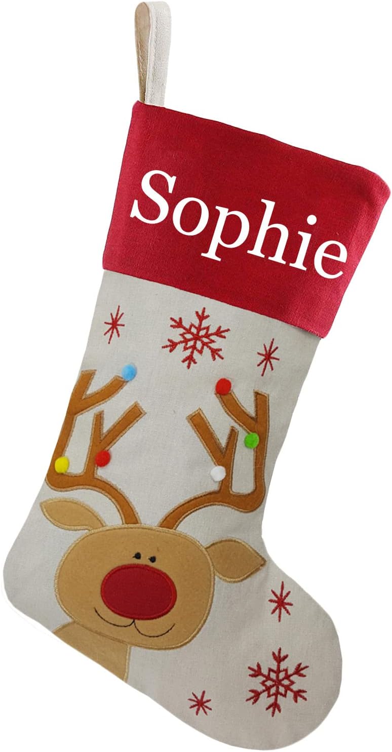 Stockings & Holders - Personalized Christmas Stocking, 18