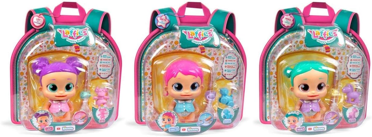 IMC TOYS Happy Babies Suffer, Multi-Colour, 92174, Multi-coloured, 30 x 10 x 29 cm
