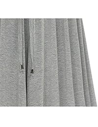 CÓMO Pantalones de dama con cintura elástica y pierna ancha, estilo casual, con cordón
