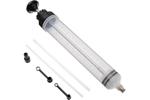 Oil Suction Syringe, Oil Extractor for Oil Syringe, Fuel Suction Filler, Manual Suction Vacuum Fuel Car Transfer, Brake Fluid
