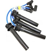 NGK 54058 Spark Plug Wire Set | Replaces 671-4082 97118 7584 55422 175-6226 134017 700545 35-4414. Ends misfire, crossfire &amp; RFI.