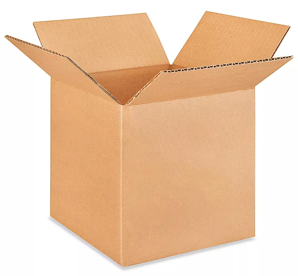 IDL Packaging B-666-25 Packaging Cube Corrugated Shipping Boxes 6"L x 6”W x 6"H (Pack of 25) -"Mug Size Box" Excellent Choice of Strong Packing Boxes for USPS, UPS, FedEx Shipping Image