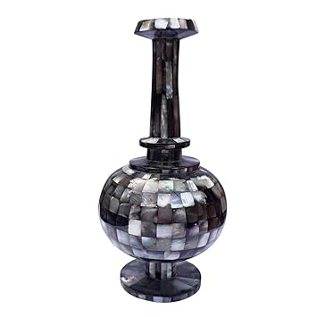 Buy India Meets India Handmade Seashell Flower Vase With For
