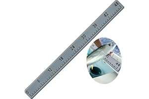 Hzkaicun Fish Ruler for Boat 40"/48" with Backing Adhesive Fish Measuring Sticker Foam Fish Measuring Board for Fishing Boat, Cooler, Kayak, Yacht Fish Ruler Boat Accessories
