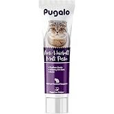 Pugalo Cat Hairball Remedy Gel 100ml (3.5oz) Malt Paste for Cats Supports Hairball Control &amp; Digestive Health