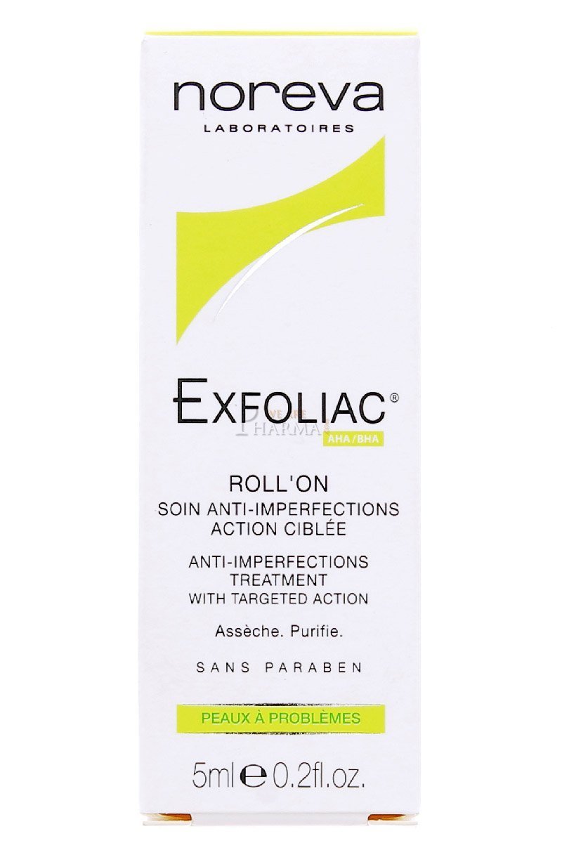 NOREVA Exfoliac Roll On Anti-Impefections Treatment 5 ml
