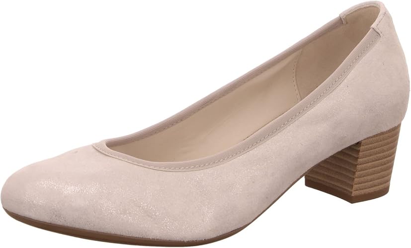 gabor silver court shoes