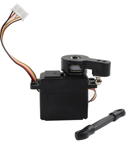 Kikumi Servosterzo Per Auto RC, Servomotore 5 Linee 17G, Ricambio Per Modelli Sachiyu 16101 16102 16103 16201