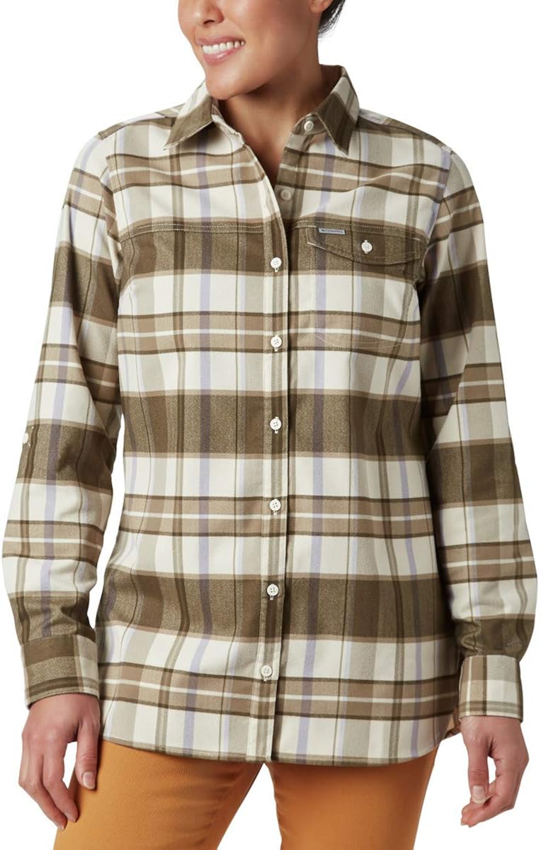 columbia silver ridge flannel