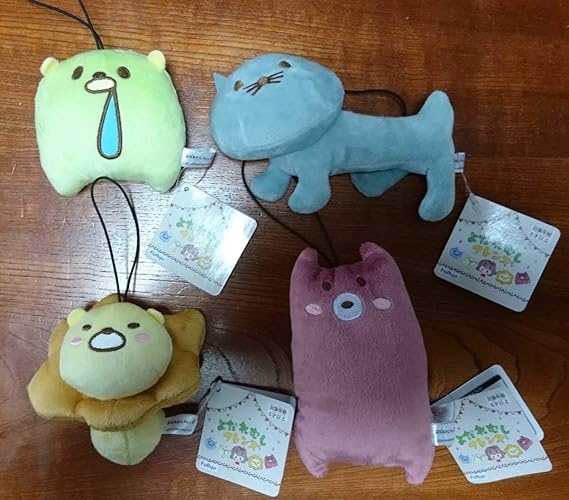 Amazon よだれむしフレンズ マスコット 全4種 ぬいぐるみ よだれむし せちがらいおん よこぎりさん くまさん 豊崎愛生 ぬいぐるみ ホビー