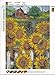 Diamond Paintings WisLotife Full Drill Round Rhinestone Crystal Embroidery Pictures for Home Wall Decoration Sunflowers 12