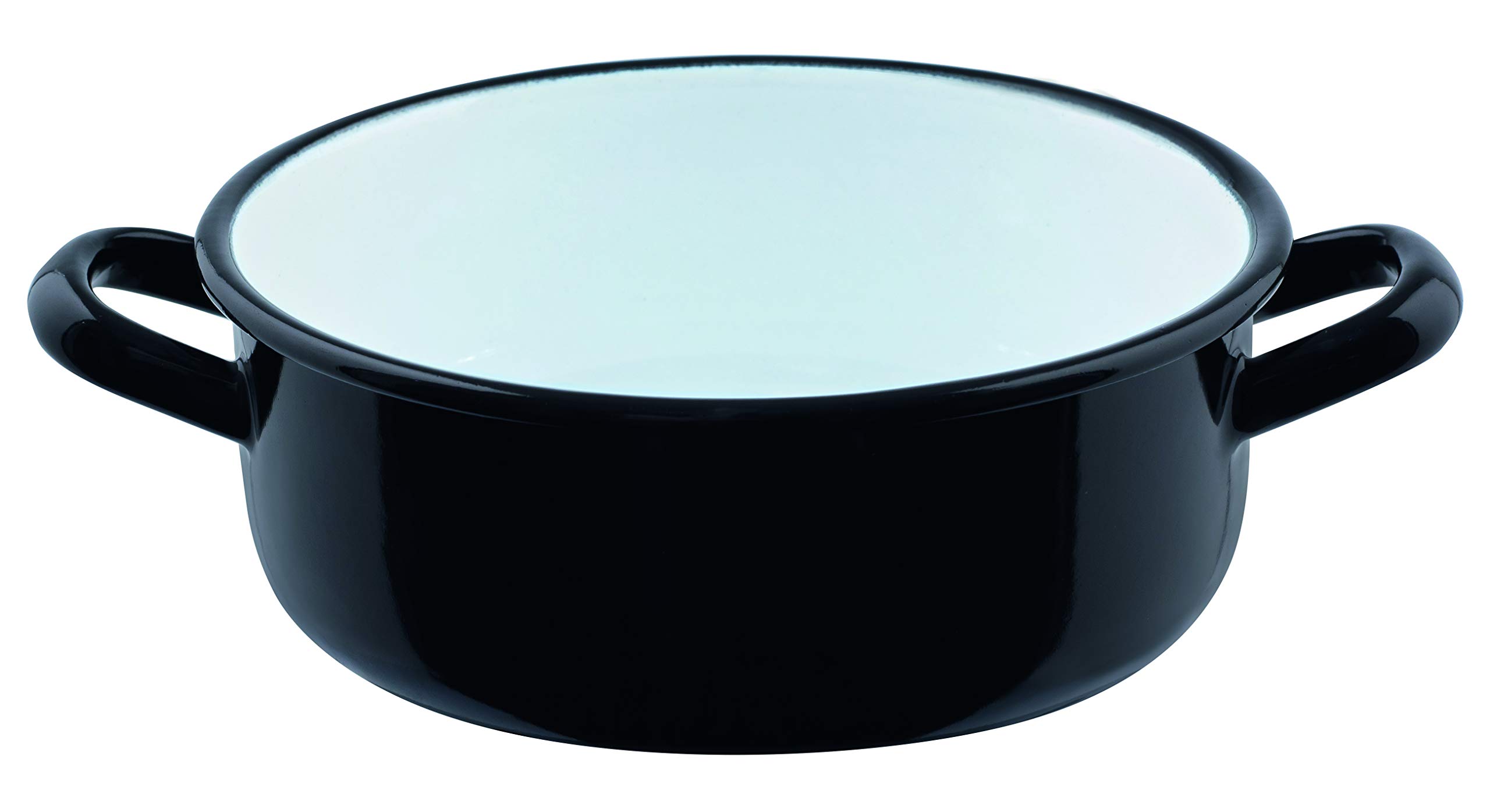 Riess Classic - Giants and Dwarfs Dwarf Casserole, Diameter-18 Cm Black