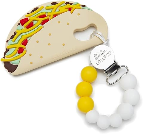 Loulou Lollipop Taco Soft Silicone 