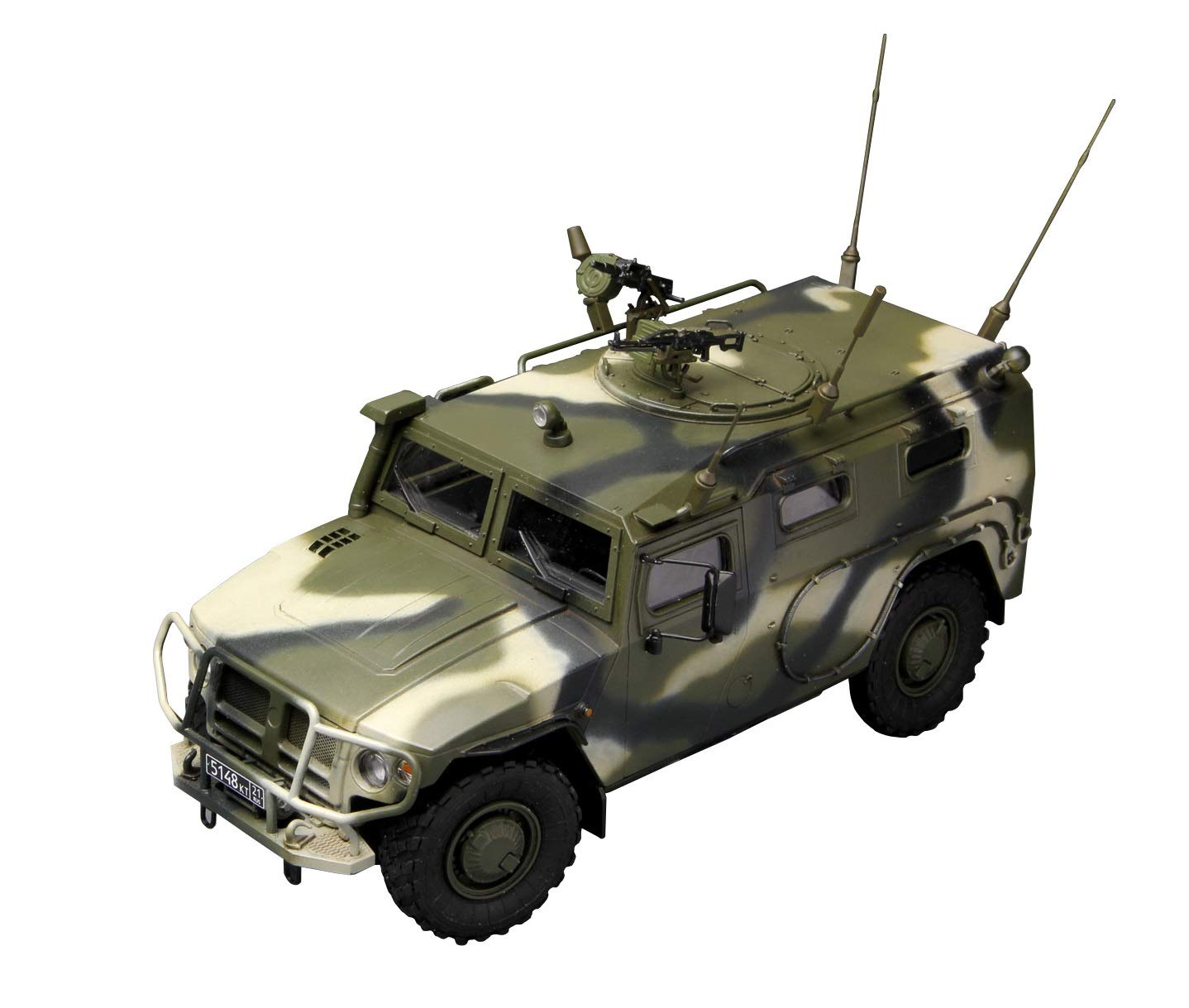 Meng "Model 1:35 Russian GAZ-233014 STS Tiger Armoured High Mobility Vehicle Kit (Multi-Colour)