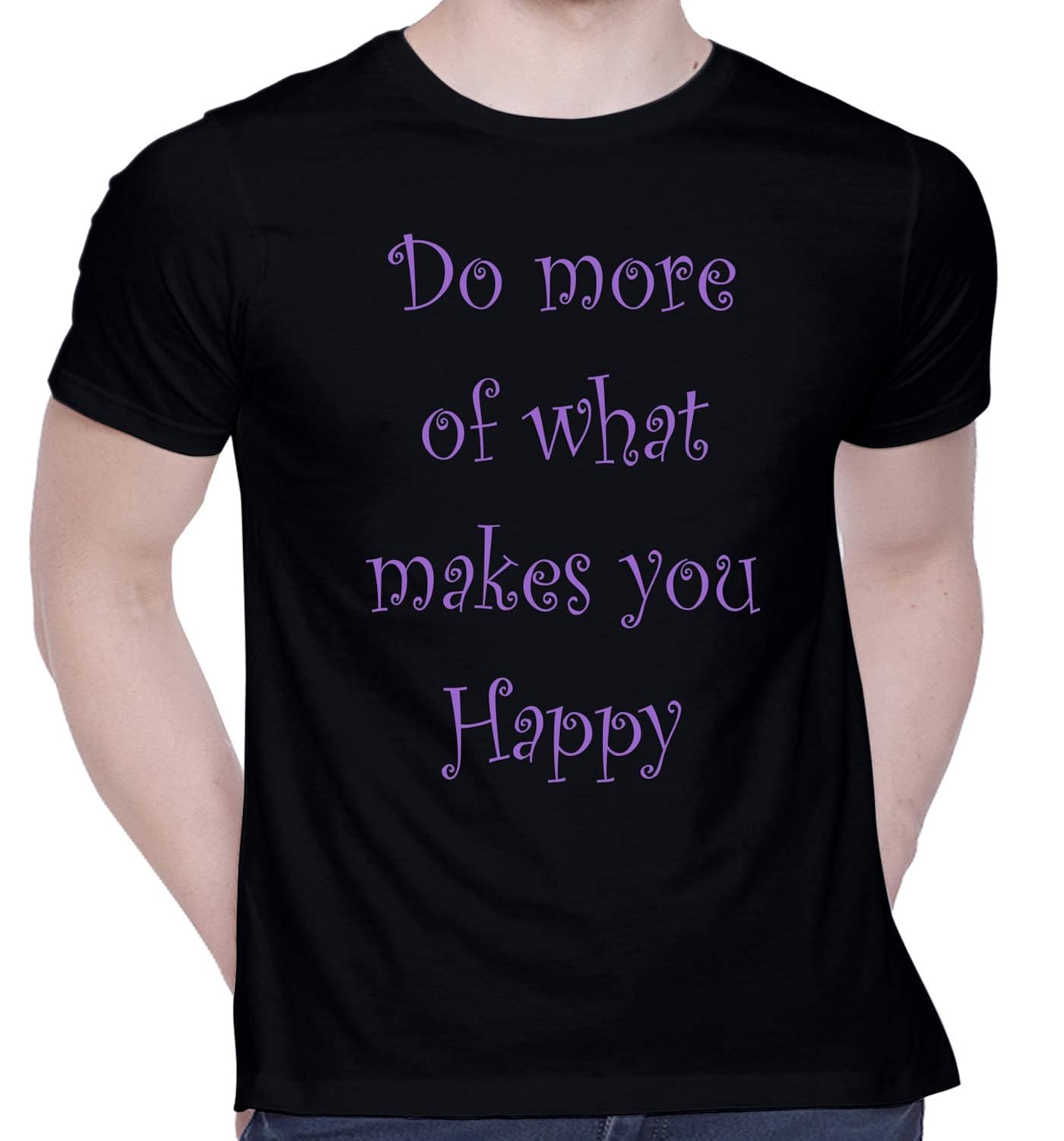 CreativiT Graphic Printed TShirt for Unisex DO More of What Makes You