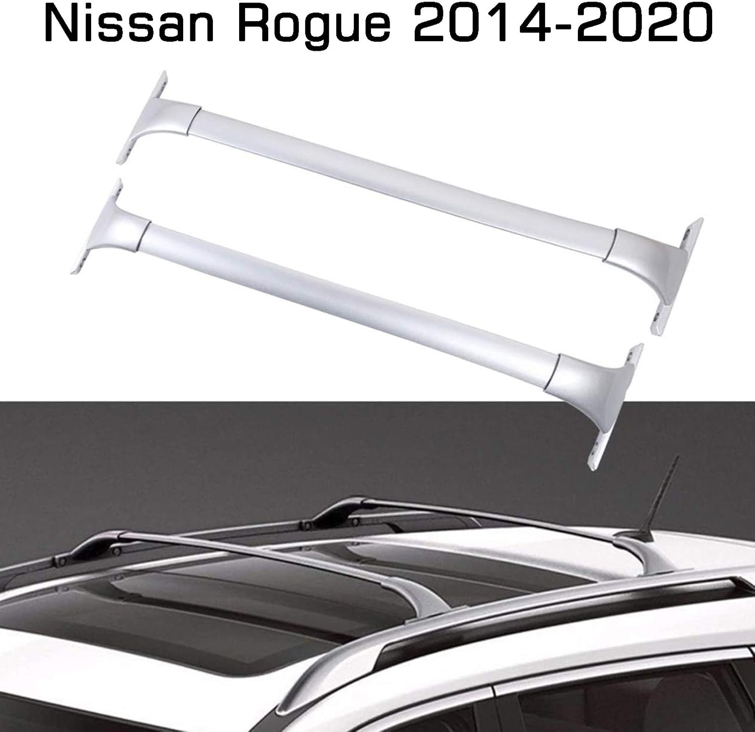 2017 nissan rogue roof rack cross bars
