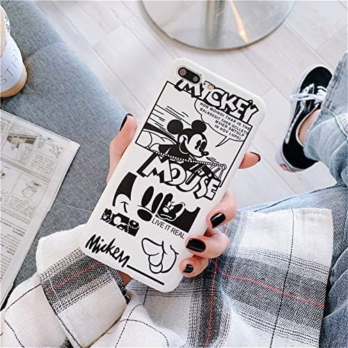 GPPG Apple Anti-Fall Phone Case for Iphone 7 8 Plus XR XS X Cartoon Anime All-Inclusive Frosted Soft Rubber Sleeve Iphone Silicone TPU Mobile phone Case
