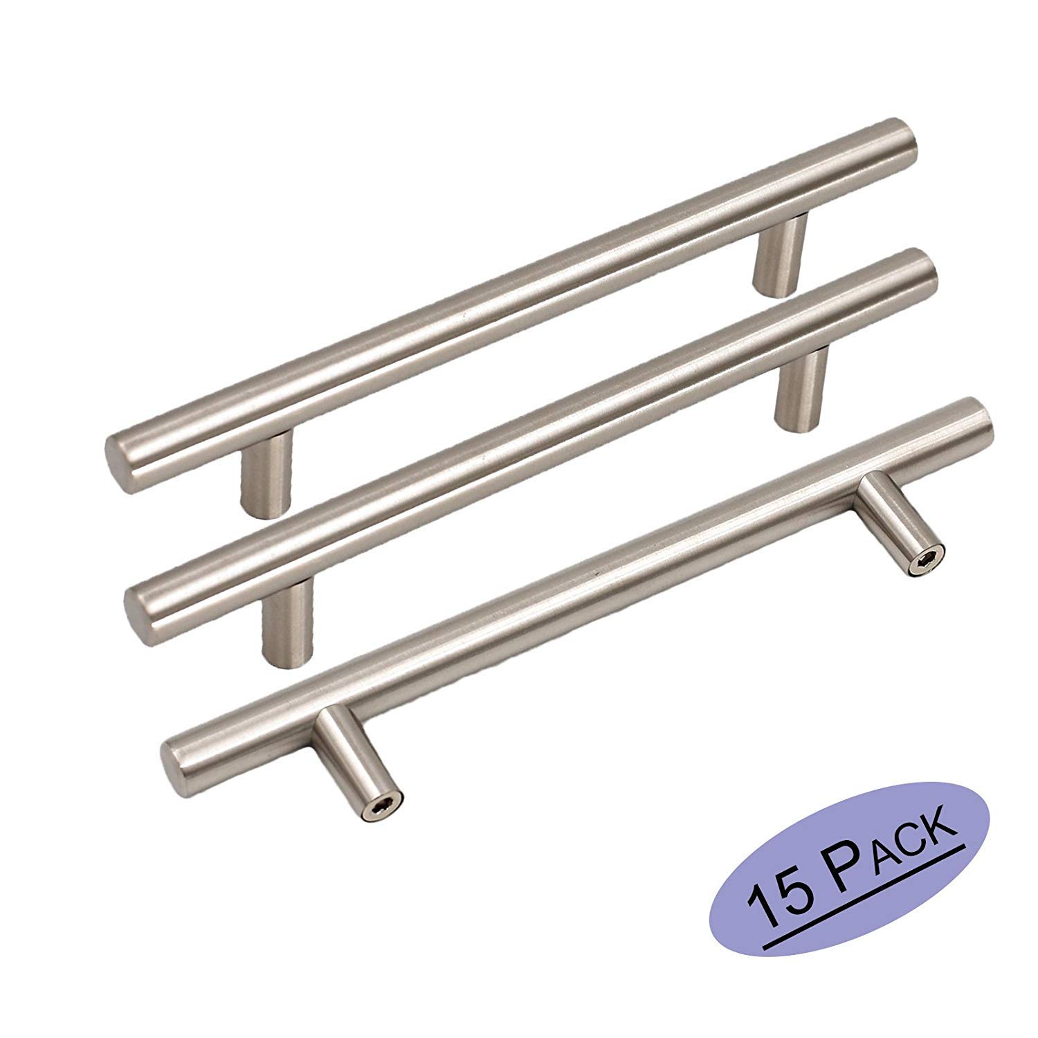 Goldenwarm Cabinet Pulls Brushed Nickel Kitchen Door Handles