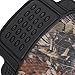 Real Camouflage Set of 4-Piece Car Truck Floor Mat Set - Custom Fit All Weather WaterProof Rubber Material with Forest Pattern Black Color