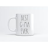 FundingCharlee Best G-Ma Ever Coffee Mug - Gifts for Christmas - G-Ma Birthday Gifts Coffee Mug - Father's Day/Mother's Day - Family Coffee Mug For Birthday Present For The Best G-Ma Ever Mug 11oz
