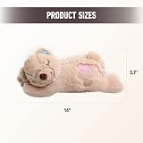 pet prime Snuggle Bear Heartbeat Plush Toy for Puppy - Comfort Toy view 8