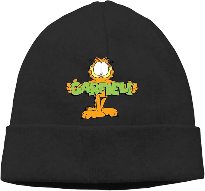 Garfield Adult Knitted hatï¼ŒWinter Daily Beanie Hat Warm