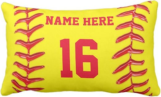Amazon Com Emvency Throw Pillow Cover Personalized Lumbar