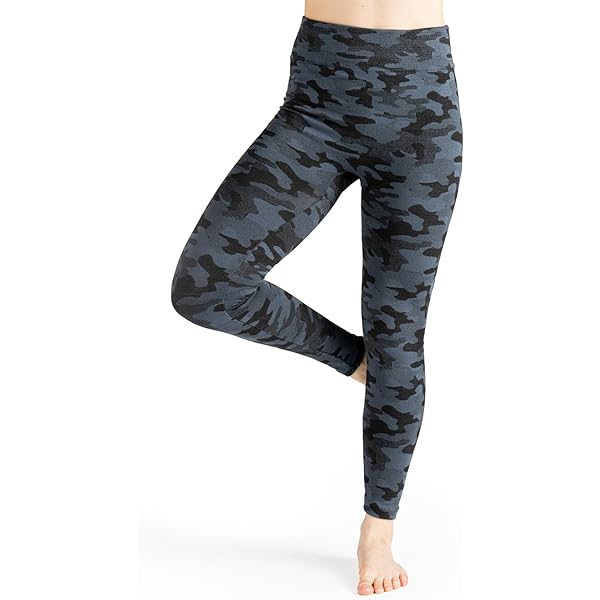 Kyodan Women's Space Dye High Waist Double Brushed Leggings