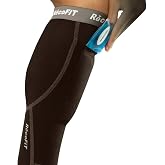 RecoFit Calf Compression Sleeve (Black, X-Large)