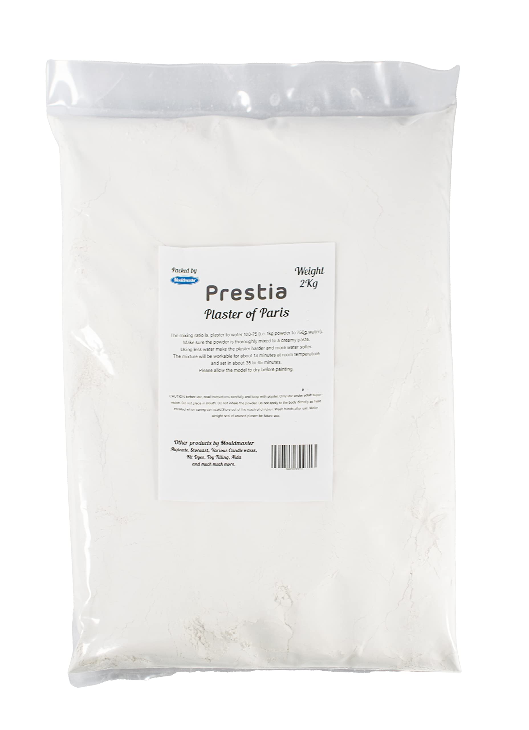 Mouldmaster PMM11 Prestia Plaster of Paris 2Kg, White