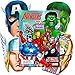 Marvel Avengers Coloring Book Set - Bundle with Superhero Book and 6 Avengers Pop-Out Masks | The Incredible Hulk, Thor, Iron Man, Captain America